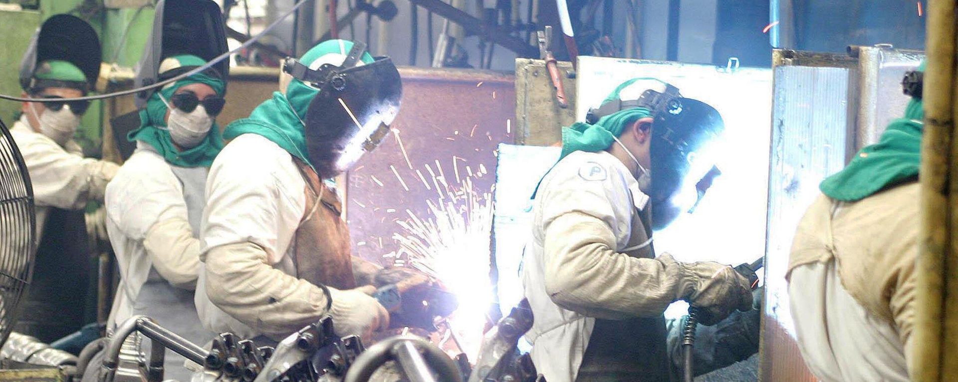 Soldados industriais (foto de arquivo) - Sputnik Brasil, 1920, 16.07.2026
