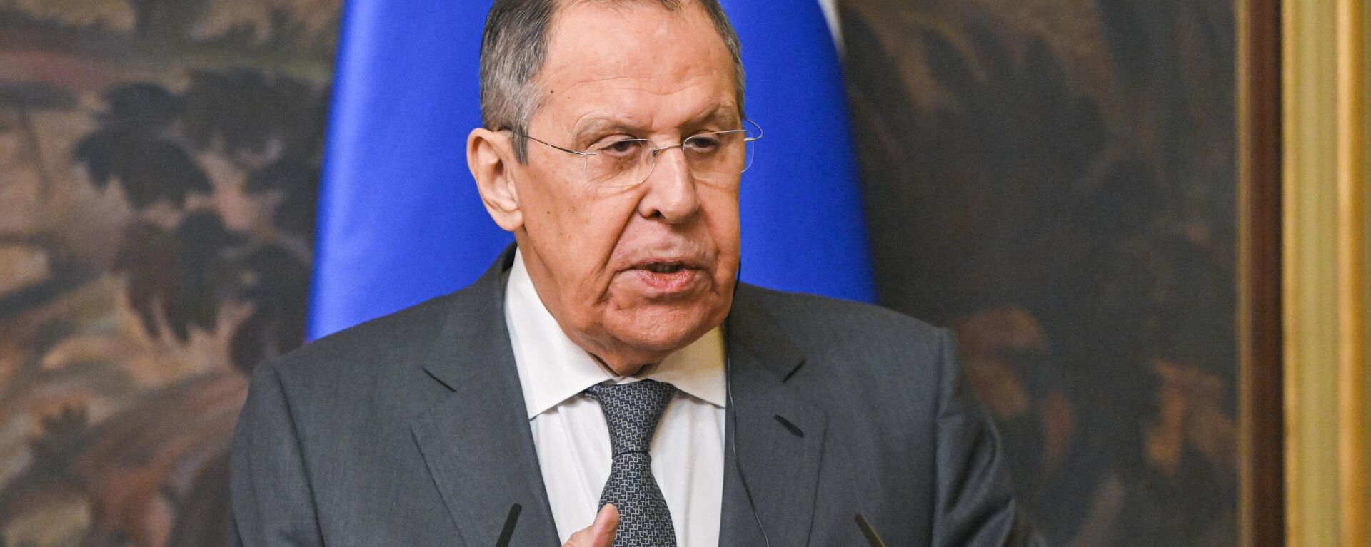 O ministro das Relações Exteriores da Rússia Sergei Lavrov. - Sputnik Brasil, 1920, 17.02.2025