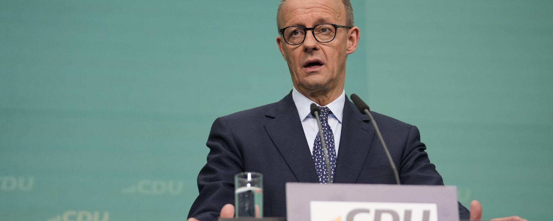 Friedrich Merz, líder da União Democrata-Cristã (CDU, na sigla em alemão) - Sputnik Brasil, 1920, 31.05.2025