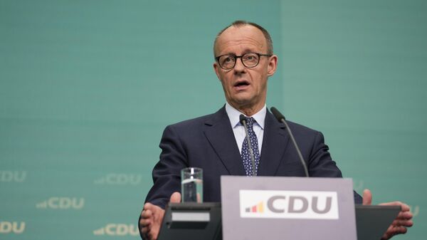 Friedrich Merz, líder da União Democrata Cristã (CDU) - Sputnik Brasil