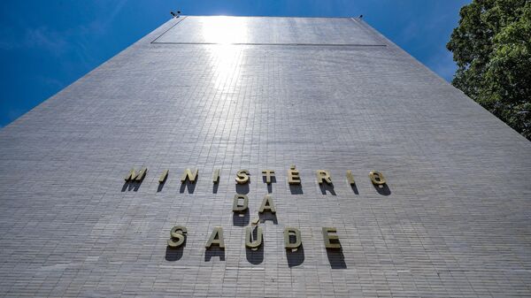 Fachada do prédio do Ministério da Saúde na Esplanada dos Ministério. Brasília, 11 de outubro de 2023 - Sputnik Brasil