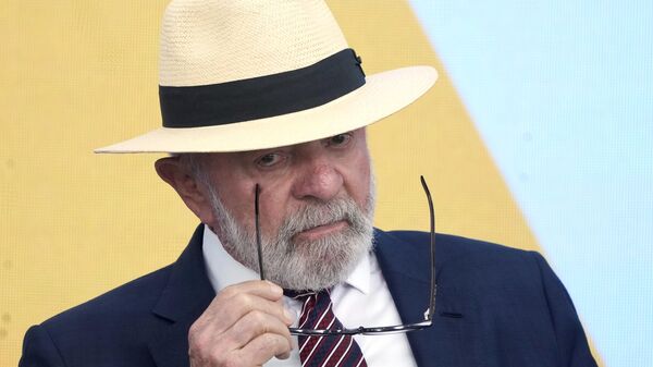 Lula comparece à cerimônia de posse de Sidônio Palmeira como secretário de Comunicação da Presidência, no Palácio do Planalto, em Brasília (DF). Brasil, 14 de janeiro de 2025 - Sputnik Brasil