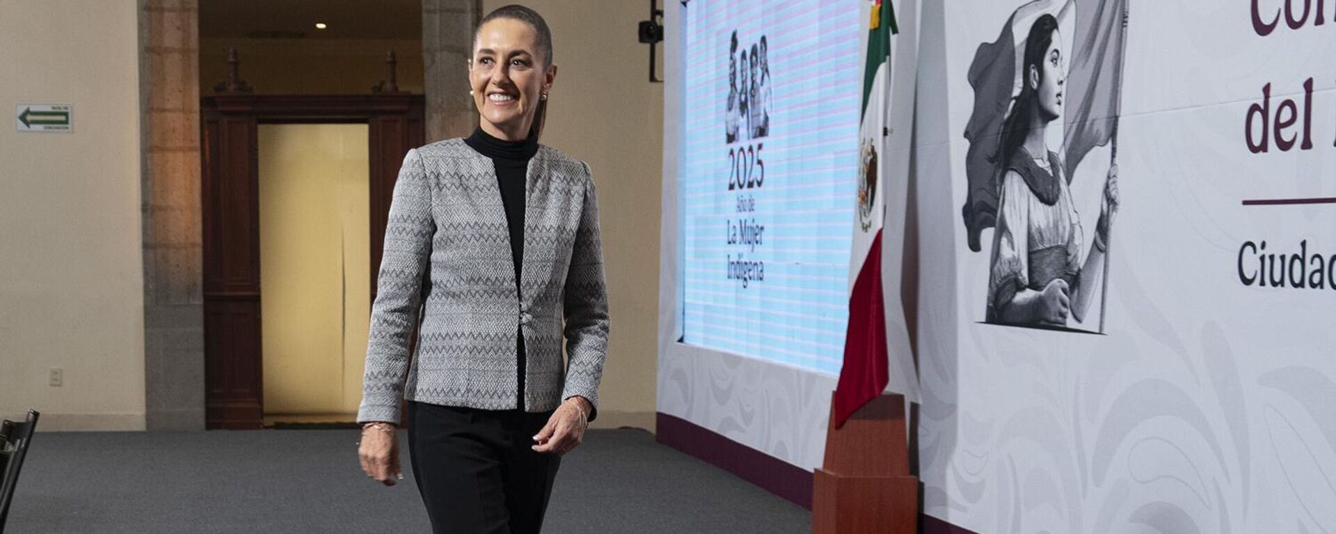 A presidente do México, Claudia Sheinbaum, Cidade do México, México, 28 de fevereiro de 2025 - Sputnik Brasil, 1920, 04.03.2025