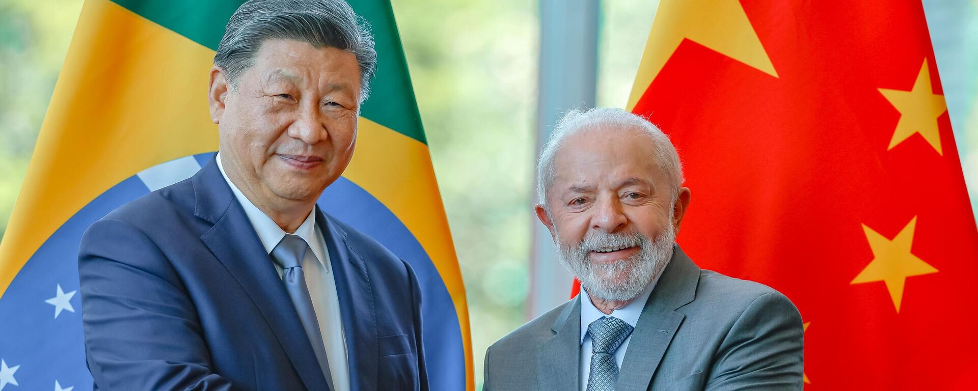 Lula durante reunião com Xi Jinping, no Palácio da Alvorada, em Brasília (DF). Brasil, 20 de novembro de 2024 - Sputnik Brasil, 1920, 07.03.2025