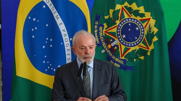 Lula participa da cerimônia de lançamento do programa Crédito do Trabalhador - Sputnik Brasil