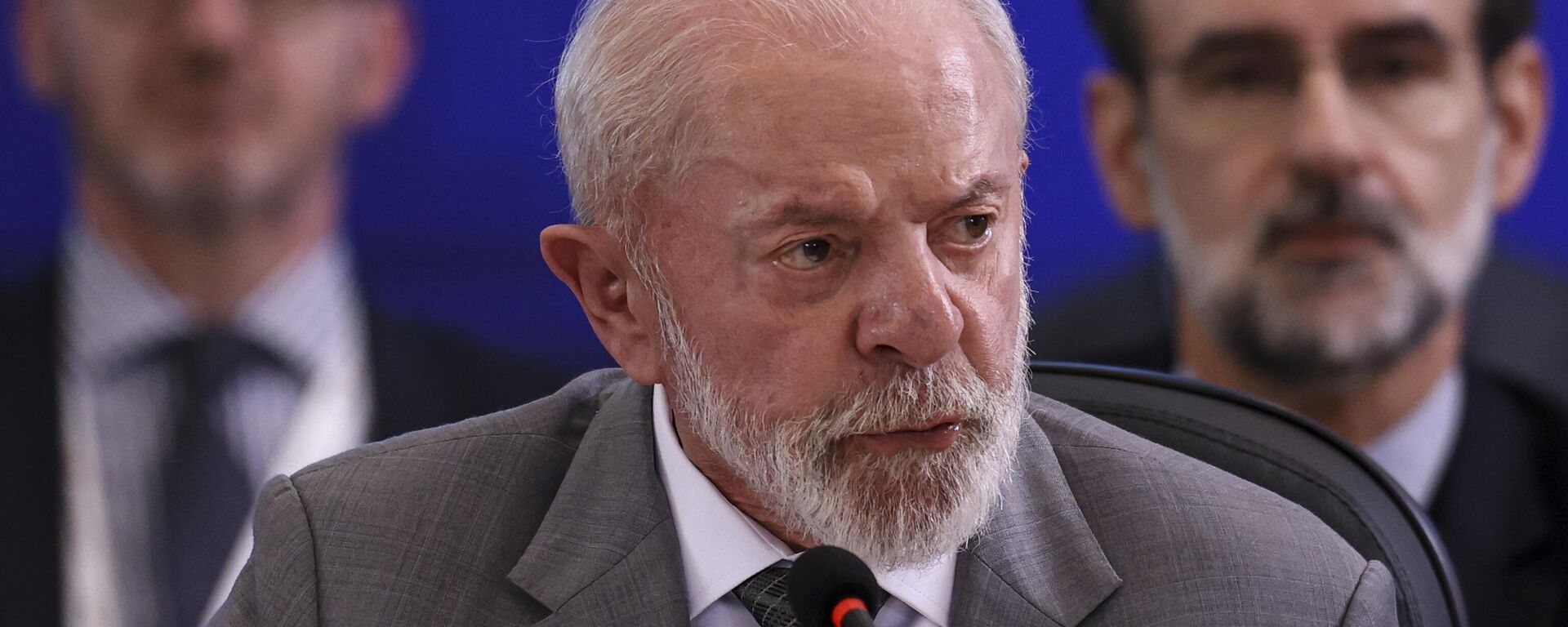 Lula participa da sessão especial de abertura da primeira reunião de sherpas da presidência brasileira do BRICS, no Palácio Itamaraty, em Brasília (DF). Brasil, 26 de fevereiro de 2025 - Sputnik Brasil, 1920, 10.05.2025