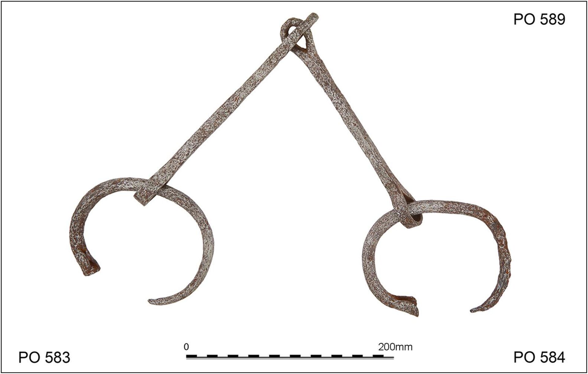 Algemas de ferro encontradas em uma mina de ouro no Egito
 - Sputnik Brasil, 1920, 21.03.2025