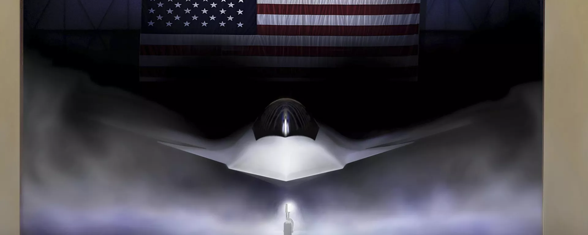 Renderização gráfica fornecida pela Força Aérea dos EUA revela como será o F-47, caça de sexta geração que será fabricado pela Boeing, divulgado em 21 de março de 2025 - Sputnik Brasil, 1920, 21.11.2025
