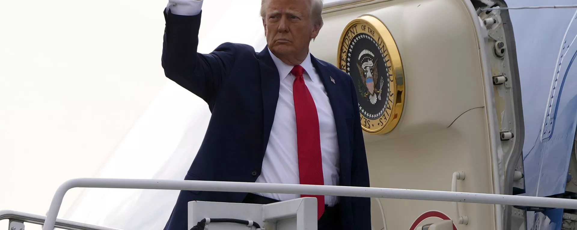 Presidente dos EUA, Donald Trump, em Las Vegas, EUA - Sputnik Brasil, 1920, 25.04.2025