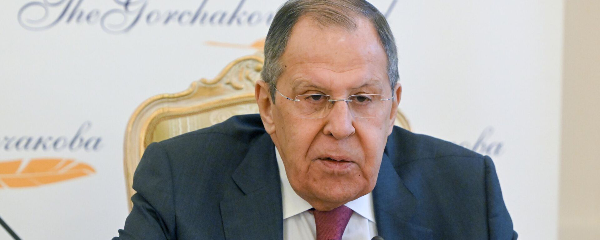 O ministro das Relações Exteriores da Rússia, Sergei Lavrov, na reunião do Conselho Curador do Fundo de Apoio à Diplomacia Pública A.M. Gorchakov, em Moscou - Sputnik Brasil, 1920, 25.03.2025