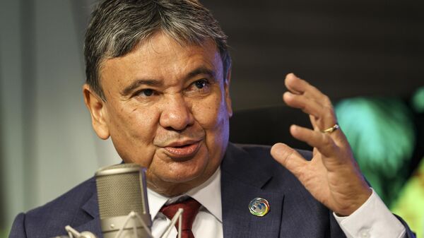 Wellington Dias durante entrevista ao programa Bom dia, Ministro, em Brasília (DF). Brasil, 16 de janeiro de 2025 - Sputnik Brasil