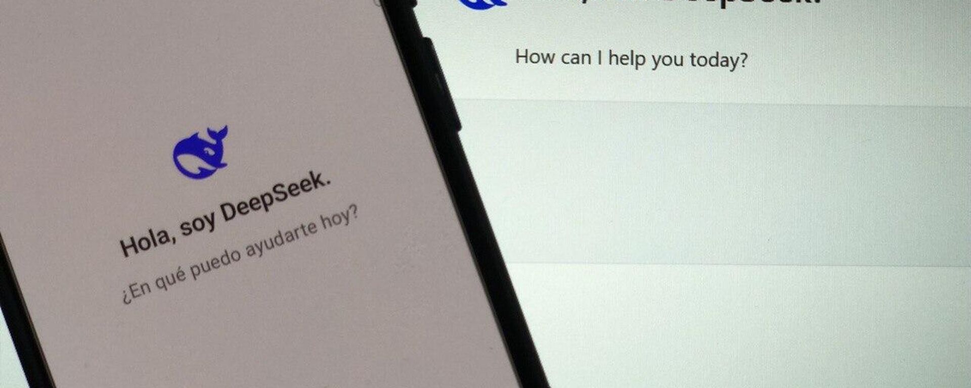 Interface do DeepSeek (imagem de referência) - Sputnik Brasil, 1920, 26.11.2025