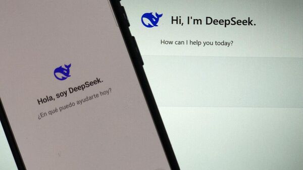 Interface do DeepSeek (imagem de referência) - Sputnik Brasil