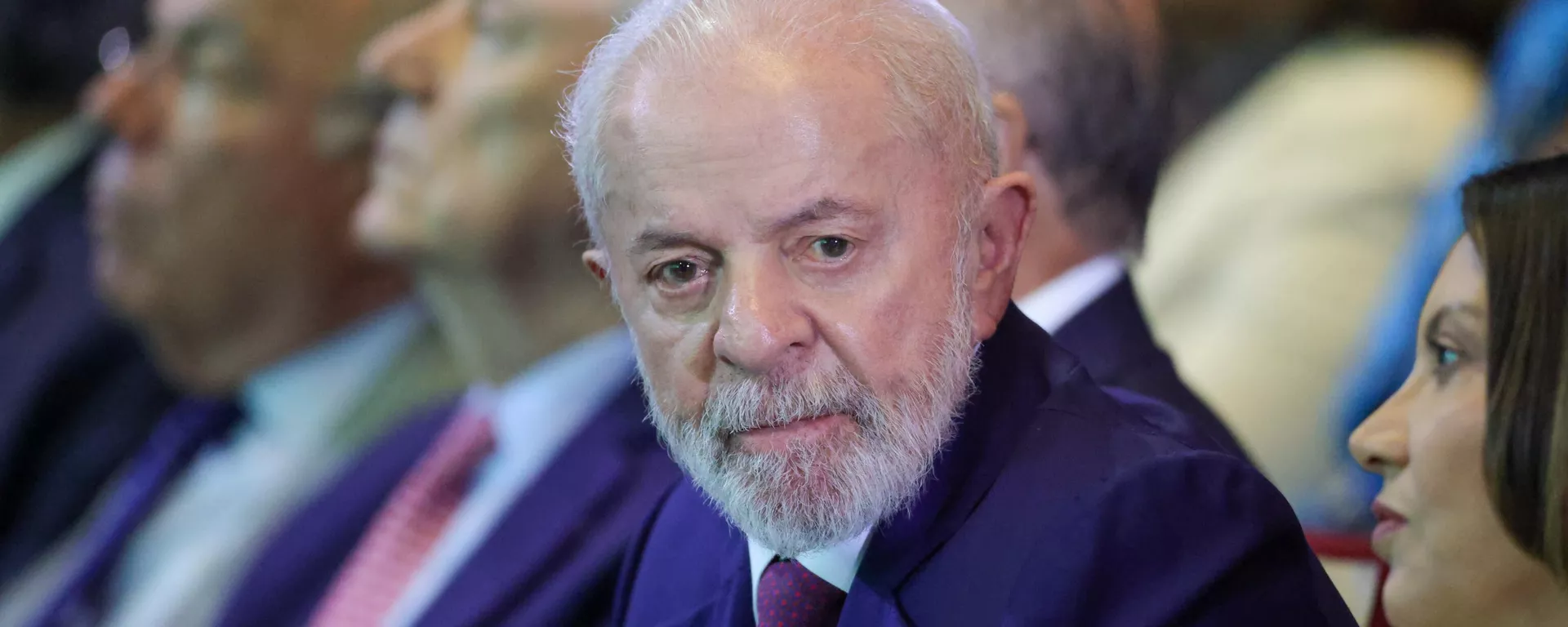 O presidente Luiz Inácio Lula da Silva participa do evento Brasil Dando a Volta por Cima, em Brasília (DF). Brasil, 3 de abril de 2025 - Sputnik Brasil, 1920, 22.04.2025
