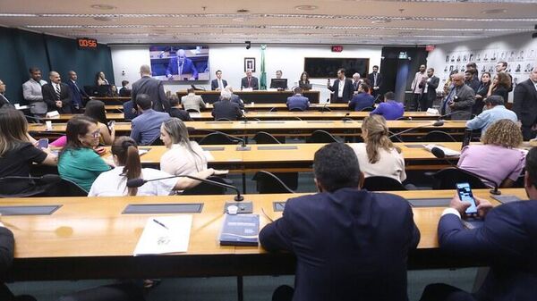 Reunião da Comissão de Segurança Pública na Câmara dos Deputados - Sputnik Brasil