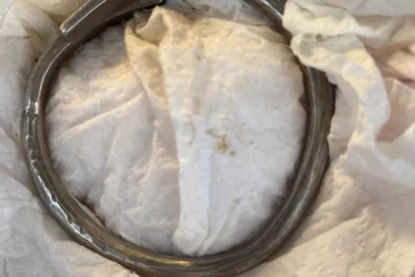 Em detalhe, um dos adornos de prata Em detalhe, um dos adornos de prata - Sputnik Brasil