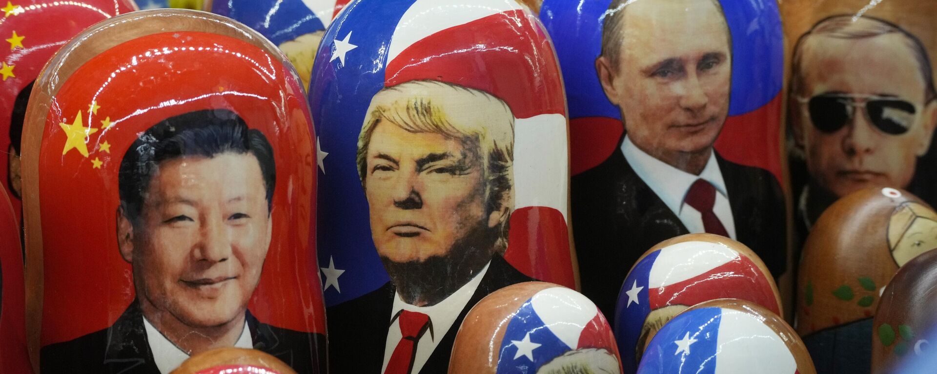 Putin, Xi Jinping e Donald Trump no mesmo lugar. - Sputnik Brasil, 1920, 06.11.2025