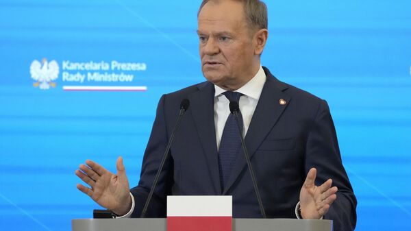 Primeiro-ministro da Polônia, Donald Tusk - Sputnik Brasil