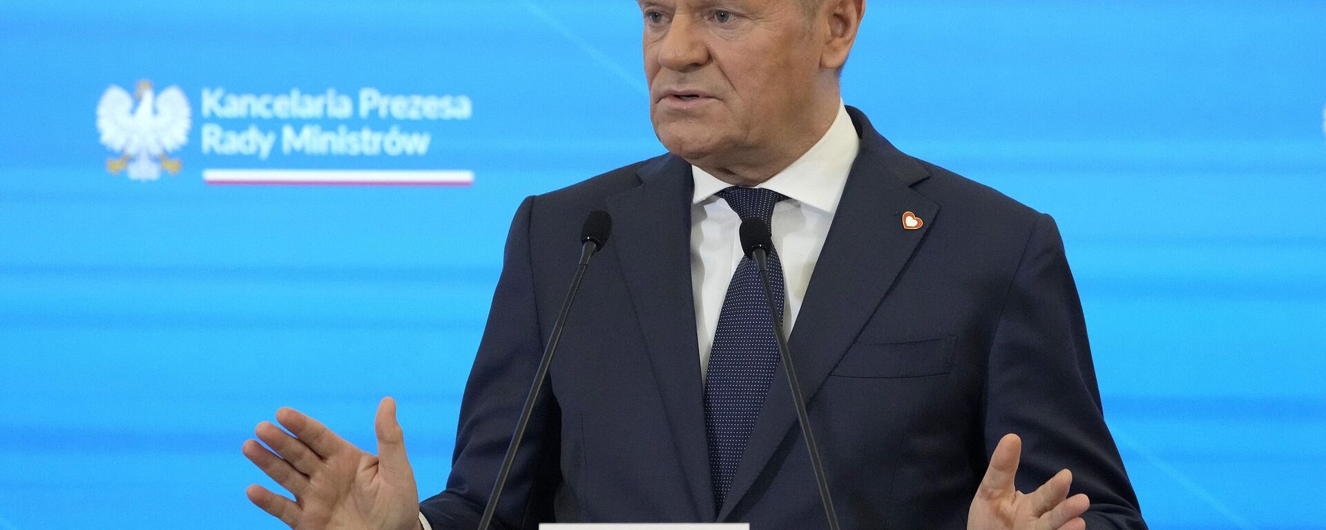 Primeiro-ministro da Polônia, Donald Tusk - Sputnik Brasil, 1920, 15.04.2025