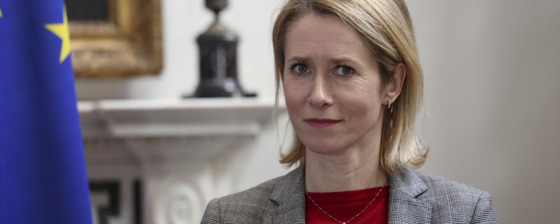A Alta Representante da União Europeia para Relações Exteriores e Política de Segurança, Kaja Kallas - Sputnik Brasil, 1920, 26.11.2025