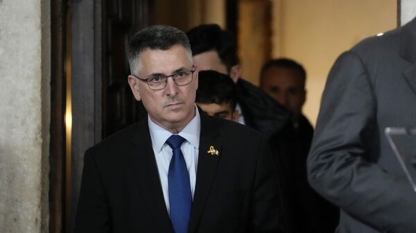 Ministro das Relações Exteriores de Israel, Gideon Saar - Sputnik Brasil