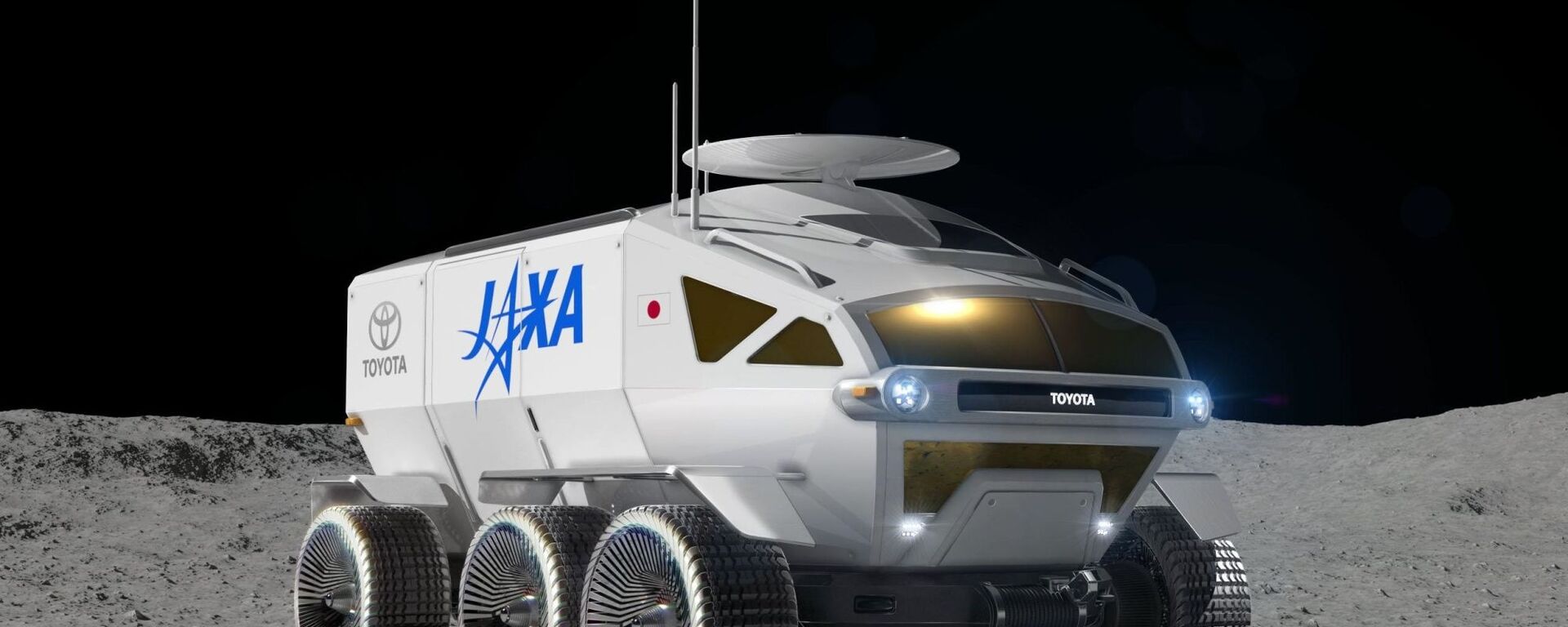Projeto conjunto de veículo lunar da Toyota e da JAXA - Sputnik Brasil, 1920, 24.04.2025