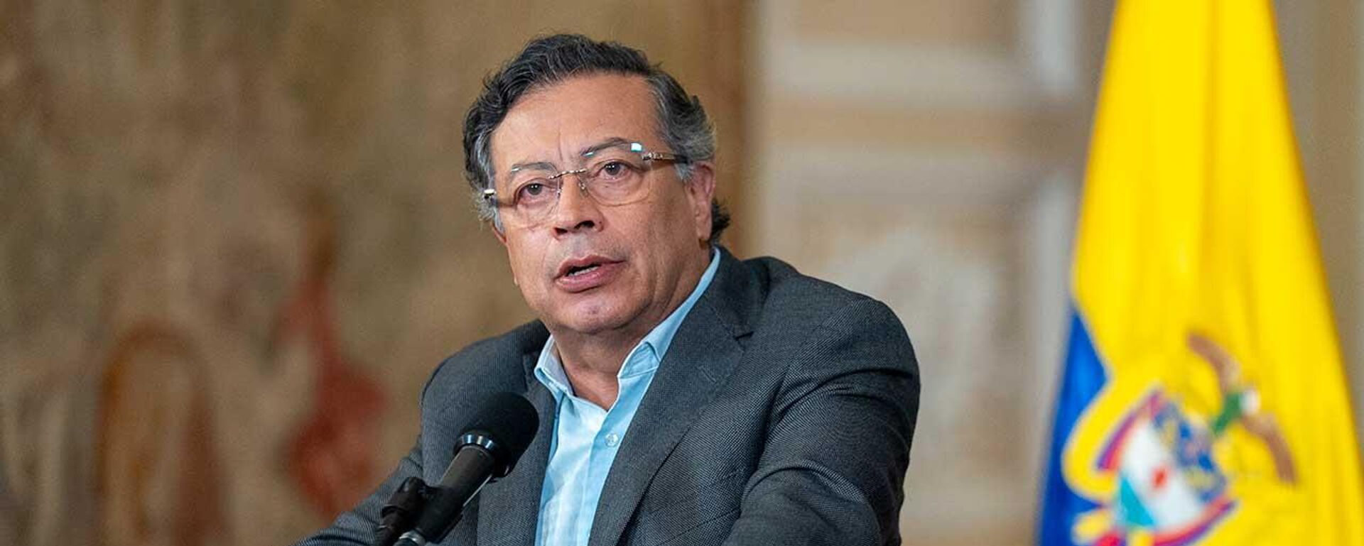Gustavo Petro, presidente da Colômbia, foto de arquivo - Sputnik Brasil, 1920, 26.04.2025