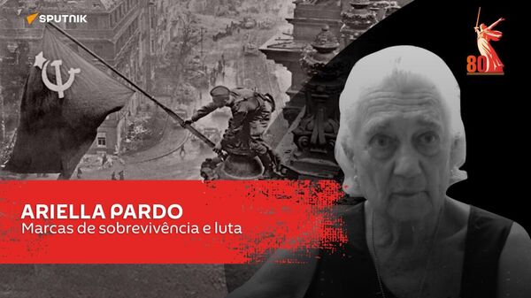 Ariella Pardo Segre, sobrevivente do Holocausto, detalhe sua experiência fugindo dos nazistas na Itália à Sputnik Brasil - Sputnik Brasil