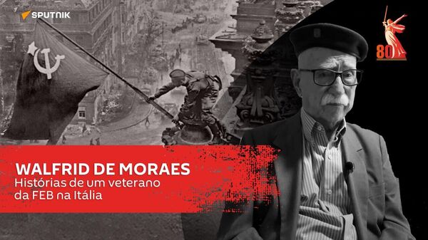Walfrid Lopes conta à Sputnik Brasil suas memórias na Força Expedicionária Brasileira durante a Segunda Guerra Mundial Walfrid Lopes conta à Sputnik Brasil suas memórias na Força Expedicionária Brasileira durante a Segunda Guerra Mundial - Sputnik Brasil