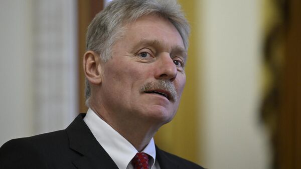 O porta-voz da presidência russa, Dmitry Peskov - Sputnik Brasil