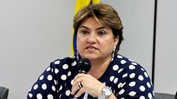 Márcia Lopes participa de reunião do Conselho Nacional de Assistência Social em Brasília (DF). Brasil, 21 de julho de 2010 - Sputnik Brasil