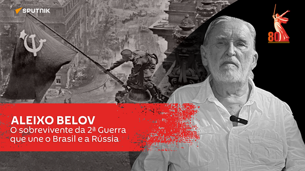 Aleixo Belov, sobrevivente da Segunda Guerra Mundial, que une o Brasil e a Rússia  - Sputnik Brasil