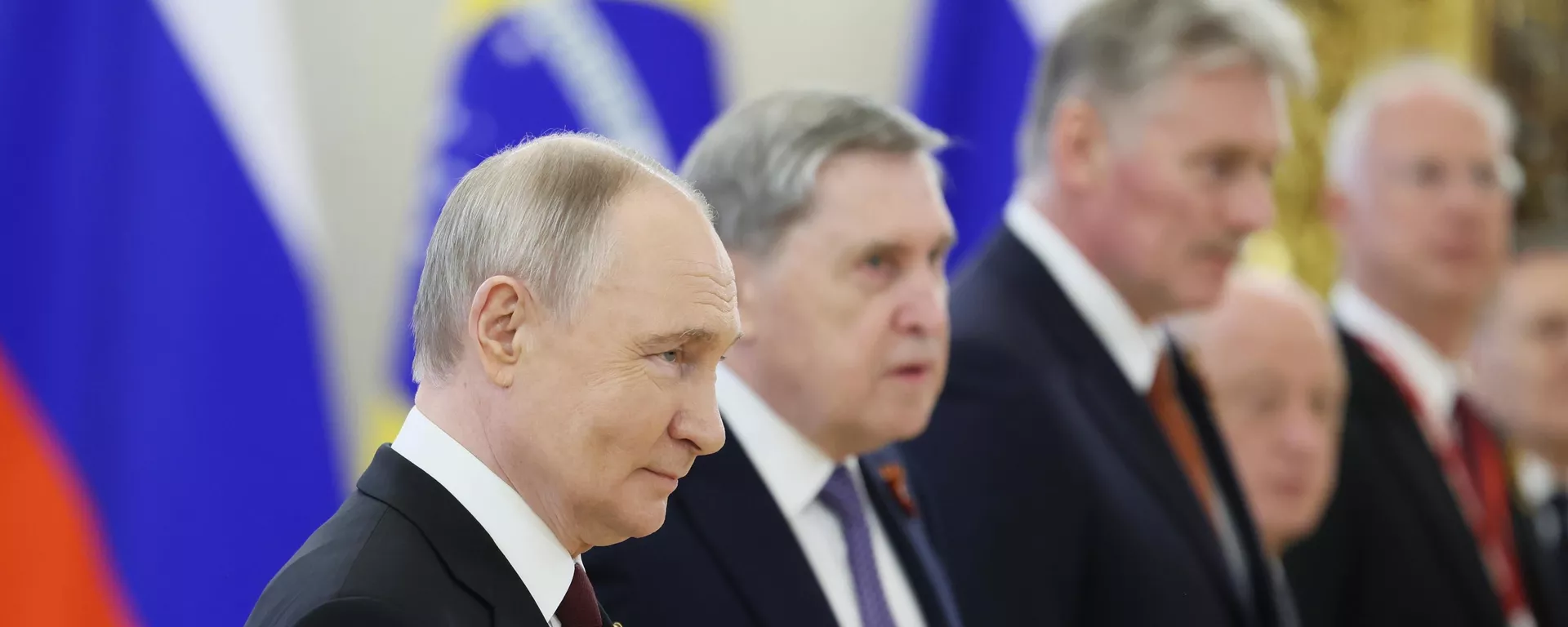 Presidente da Rússia, Vladimir Putin durante encontro bilateral com o presidente brasileiro, Luiz Inácio Lula da Silva, em Moscou. Rússia, 9 de maio de 2025 - Sputnik Brasil, 1920, 12.05.2025