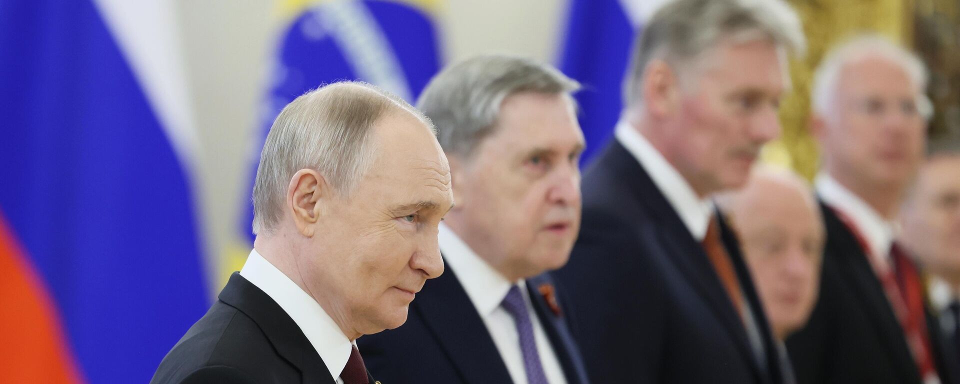 Presidente da Rússia, Vladimir Putin durante encontro bilateral com o presidente brasileiro, Luiz Inácio Lula da Silva, em Moscou. Rússia, 9 de maio de 2025 - Sputnik Brasil, 1920, 12.05.2025