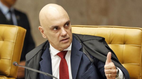 Alexandre de Moraes durante sessão do STF, em Brasília (DF). Brasil, 5 de dezembro de 2024 - Sputnik Brasil