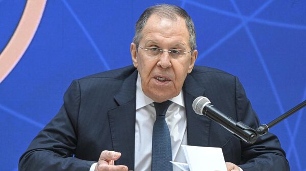 O ministro das Relações Exteriores da Rússia, Sergei Lavrov - Sputnik Brasil