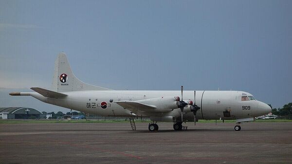Aeronave P-3 Orion da Marinha da Coreia do Sul - Sputnik Brasil