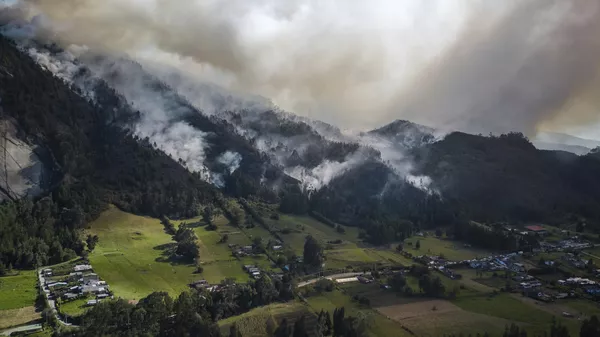 Montanha na Colômbia - Sputnik Brasil