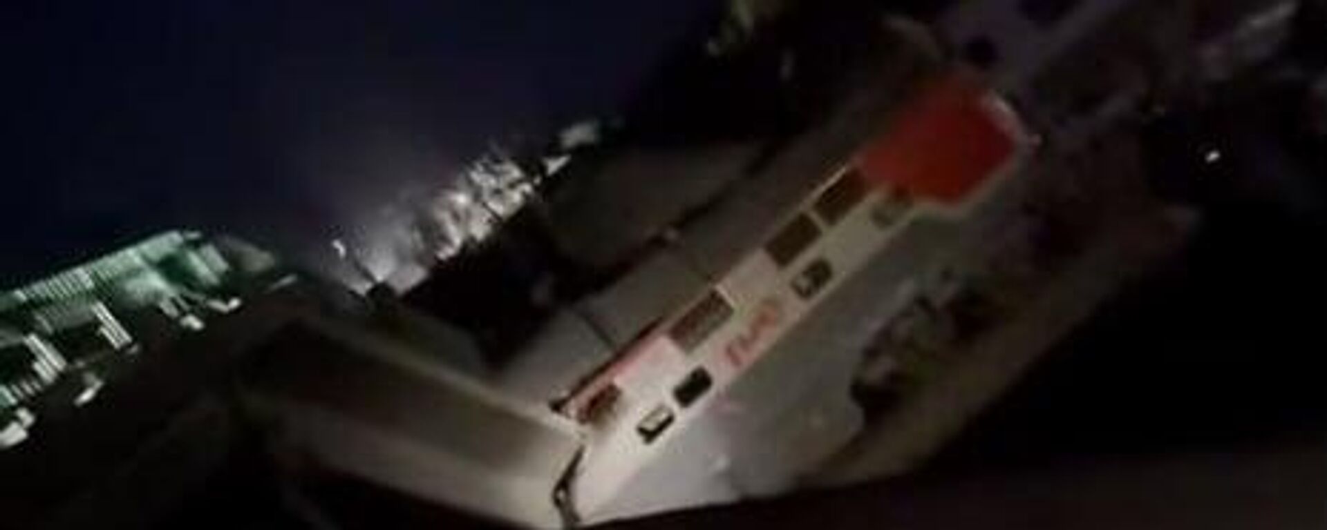 Acidente ferroviário em Bryansk, frame de um vídeo, 31 de maio de 2025 - Sputnik Brasil, 1920, 31.05.2025