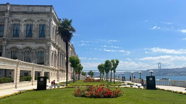 Palácio Ciragan em Istambul está se preparando para acolher as negociações russo-ucranianas - Sputnik Brasil
