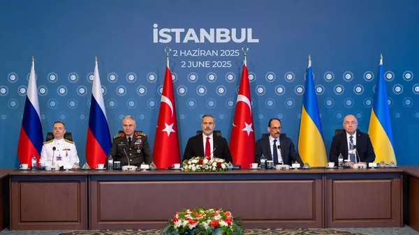 Segunda rodada de negociações entre Rússia e Ucrânia começa em Istambul Segunda rodada de negociações entre Rússia e Ucrânia começa em Istambul - Sputnik Brasil
