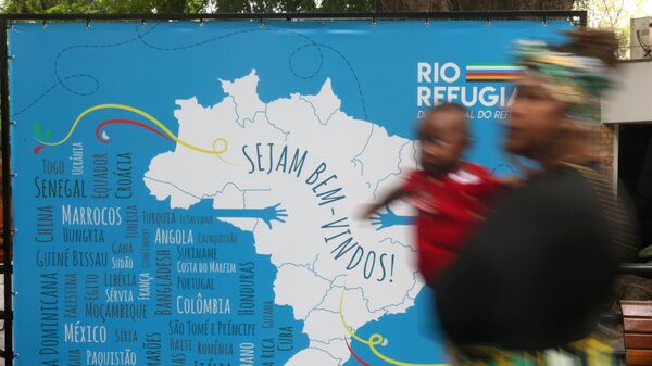 Feira cultural Rio Refugia celebra o dia mundial do refugiado na capital fluminense. 2024. - Sputnik Brasil