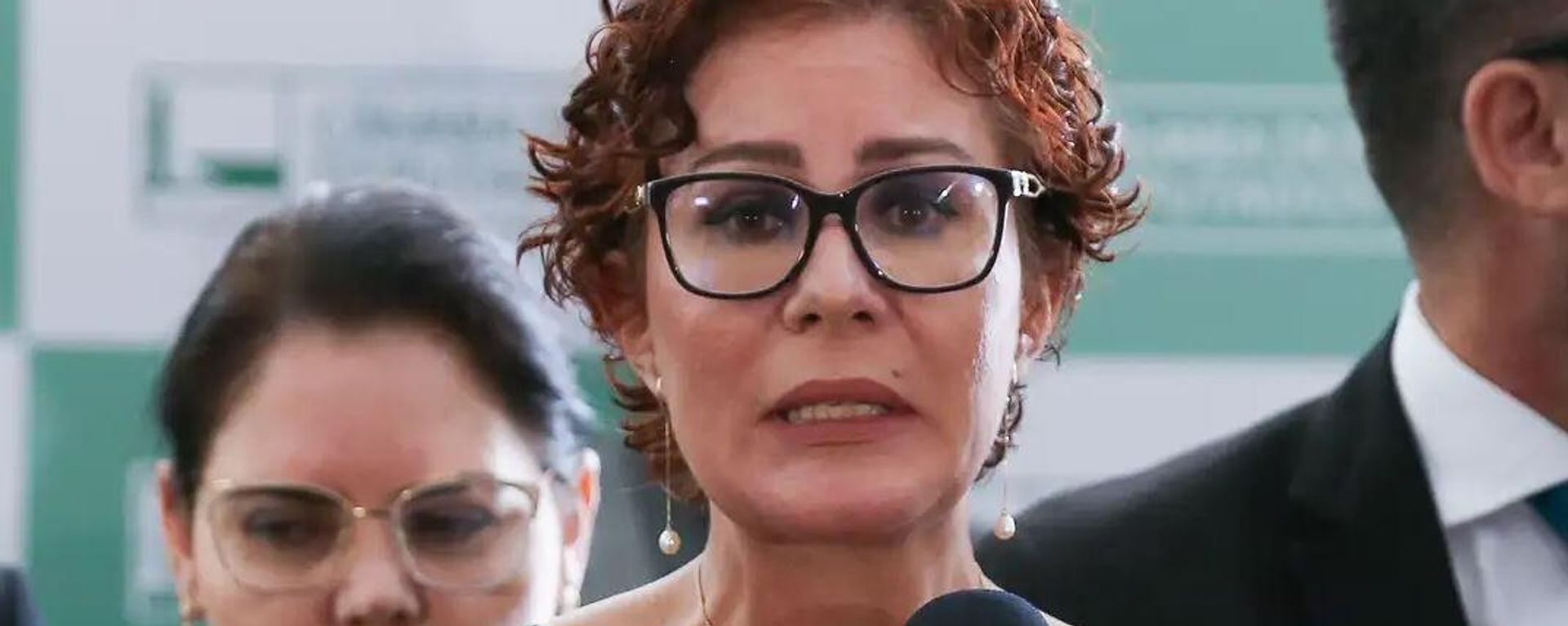 Carla Zambelli durante discurso em Brasília (DF) - Sputnik Brasil, 1920, 25.06.2026