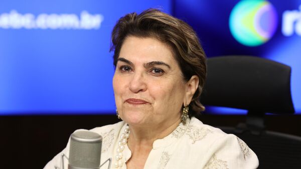Márcia Lopes participa do programa A Voz do Brasil. Brasília (DF), 21 de maio de 2025 - Sputnik Brasil