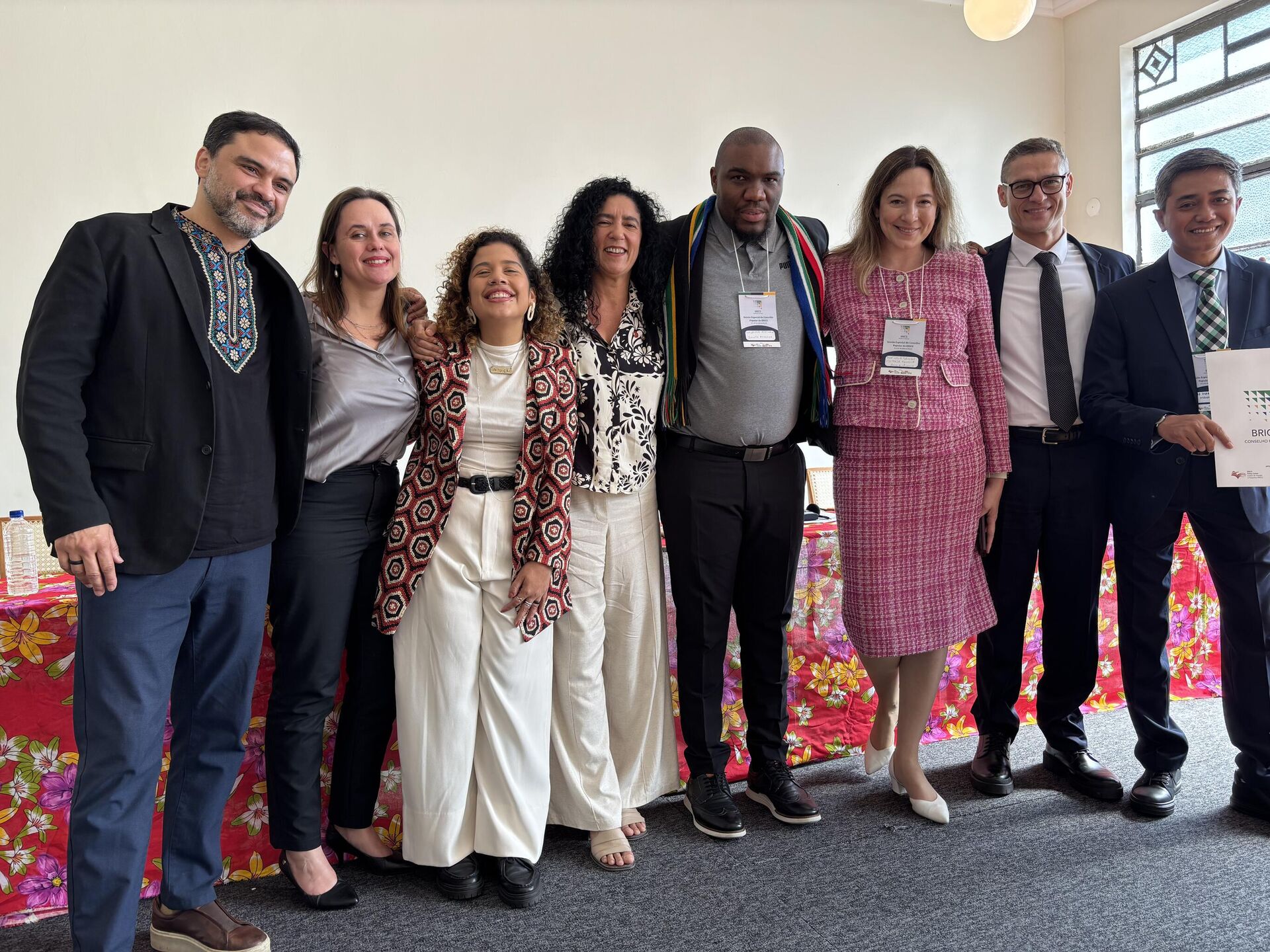 Participantes da Sessão Especial do Conselho Popular do BRICS, no Rio de Janeiro, em 4 de julho de 2025 Participantes da Sessão Especial do Conselho Popular do BRICS, no Rio de Janeiro, em 4 de julho de 2025