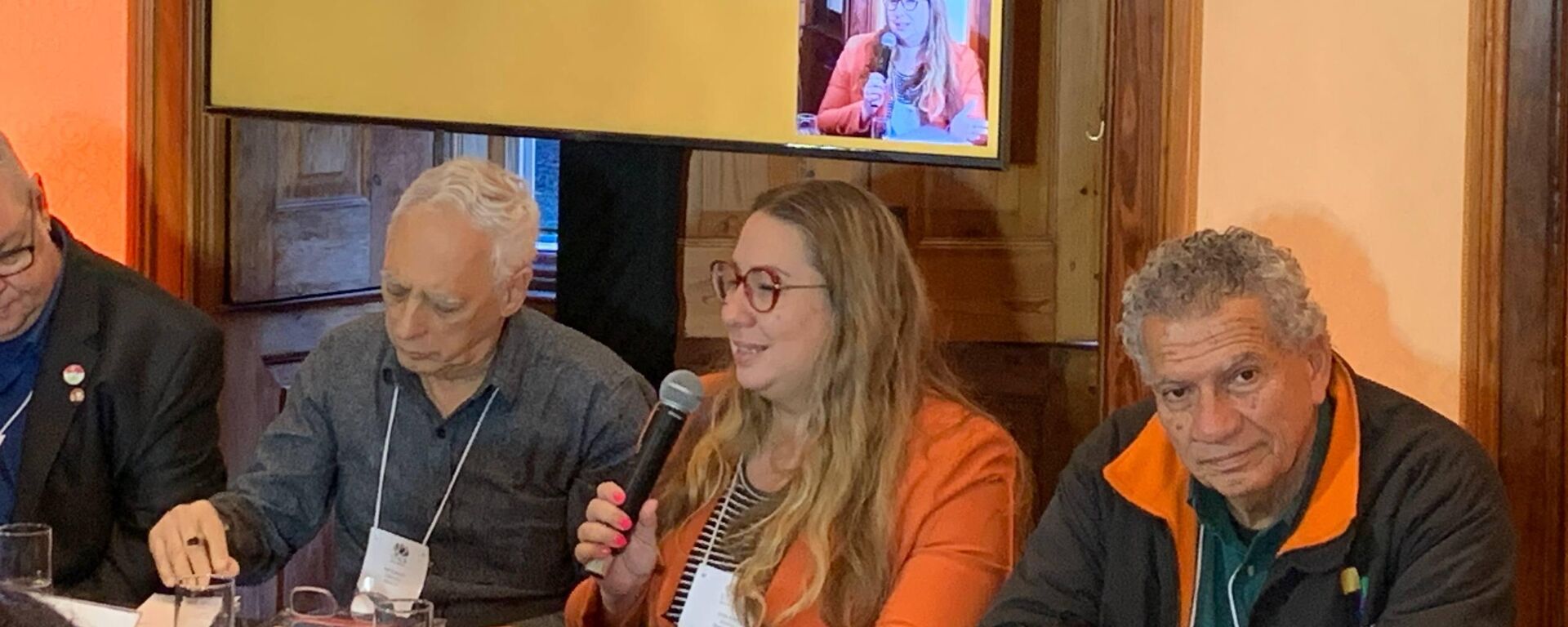 Daria Yuryeva, diretora da Sputnik na América Latina, durante o Encontro de Jornalistas do BRICS, em Niterói, no Rio de Janeiro. Brasil, 4 de julho de 2025 - Sputnik Brasil, 1920, 04.07.2025