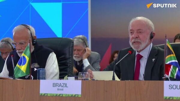 Veja os principais pontos do discurso de Lula na 2ª sessão do BRICS - Sputnik Brasil
