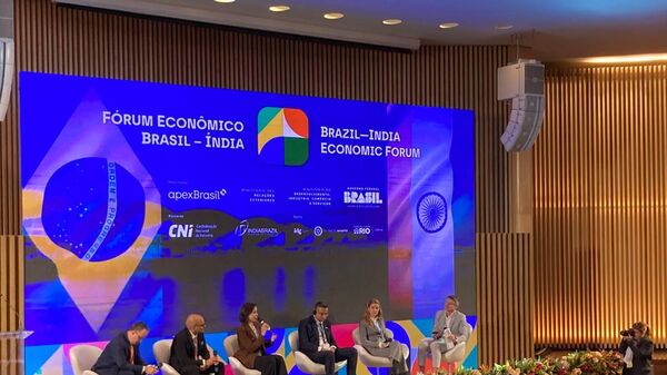 Fórum Econômico Brasil-Índia conclui 17ª edição de eventos da Cúpula do BRICS. Rio de Janeiro, 7 de julho de 2025 - Sputnik Brasil