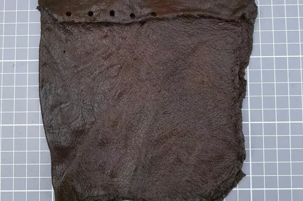 Bolsa retangular com aba encontrada durante escavações arqueológicas em Bjorvika, Noruega - Sputnik Brasil