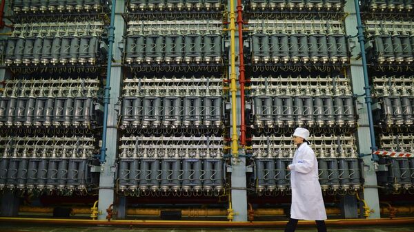 Centrífugas a gás da corporação estatal russa Rosatom. - Sputnik Brasil